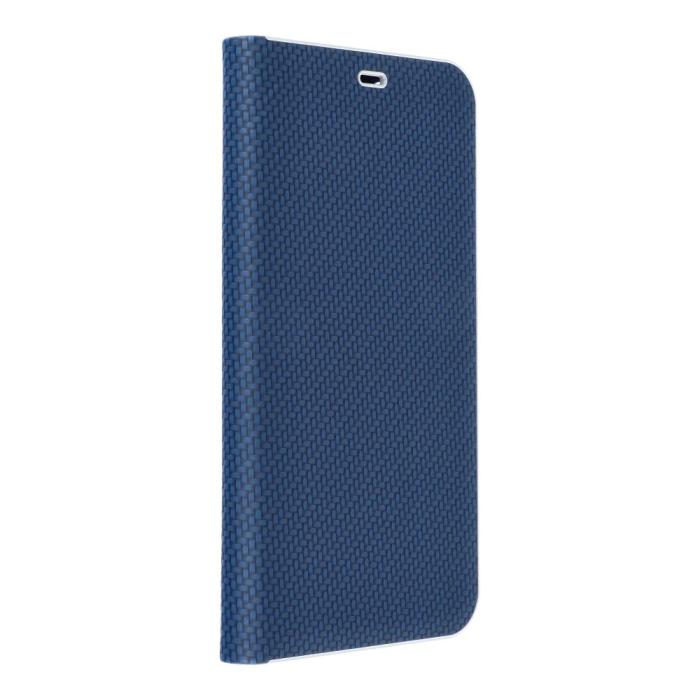 OEM - LUNA Carbon Fodral för Samsung S23 blå