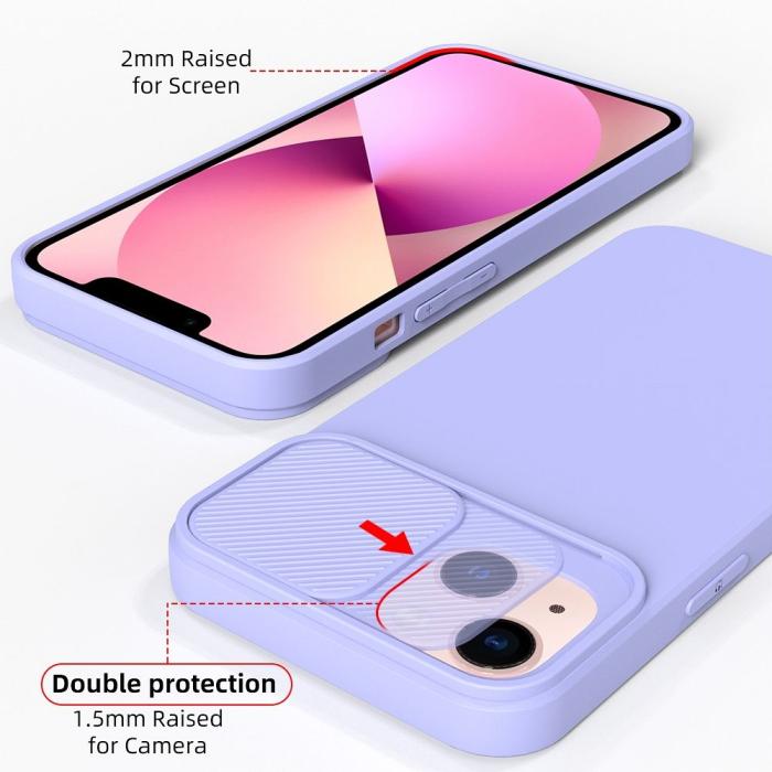 OEM - SLIDE skal för Samsung A34 5G lavendel