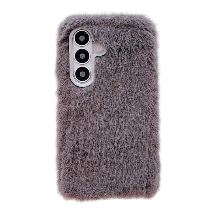 OEM - Mobilskal för Samsung Galaxy S26 Plus Mjuk TPU Fuzzy - Grå
