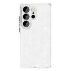 OEM - Mobilskal f&ouml;r Samsung Galaxy S26 Ultra Glittrande TPU + PC - Vit