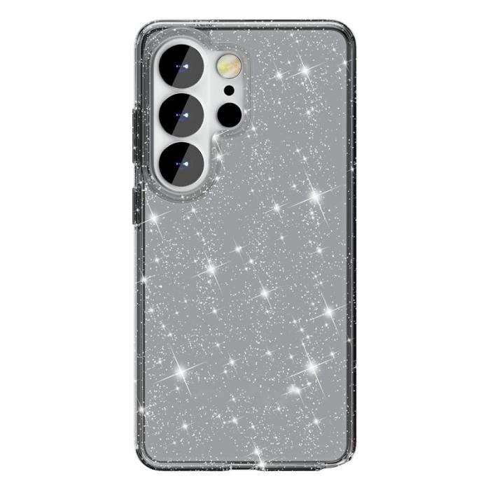 OEM - Mobilskal för Samsung Galaxy S26 Ultra Glittrande TPU + PC - Svart