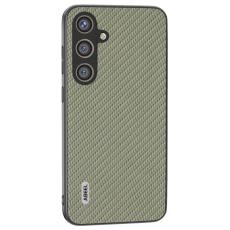 ABEEL - ABEEL Mobilskal till Samsung Galaxy S24 Carbon Fiber Gr&ouml;n