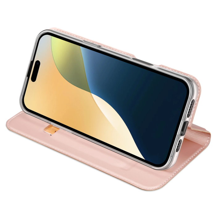 Dux Duci - Dux Ducis iPhone 16 Plånboksfodral Skin Pro - Rosa