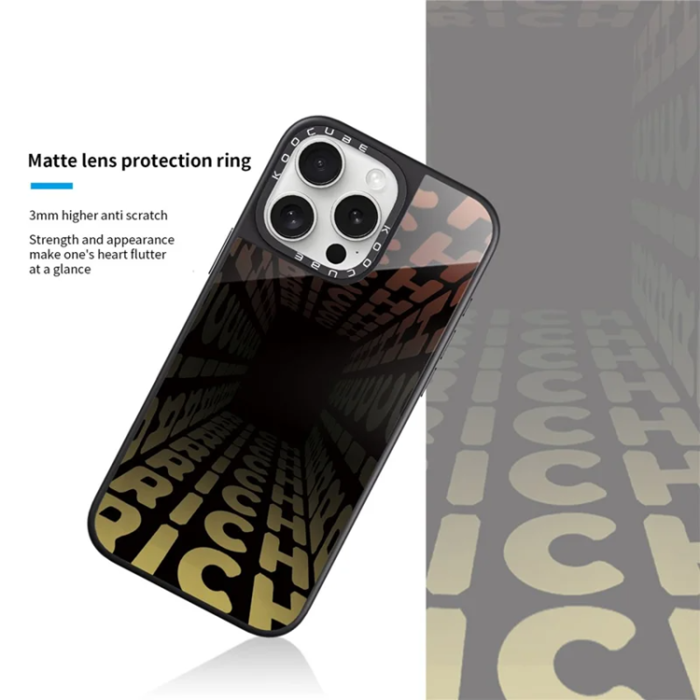 A-One Brand - iPhone 14 Pro Max Mobilskal MagSafe Aluminium Silikon