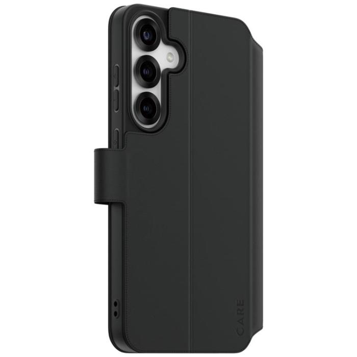 PanzerGlass - Care by PanzerGlass Galaxy S25 Plus Plånboksfodral Kickstand - Svart