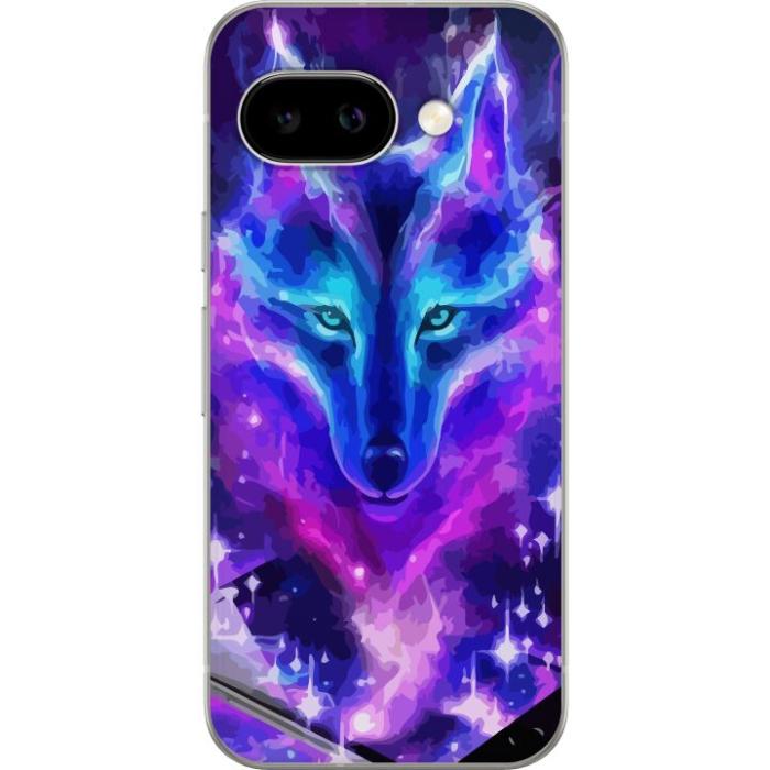 iSecrets - Mobilskal till Google Pixel 9a med Neon Varg