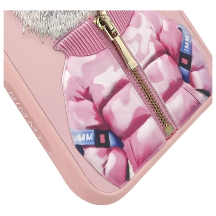 NIMMY - Nimmy iPhone 15 Pro Max Mobilskal Cool & Cute 2.0 Cat - Rosa