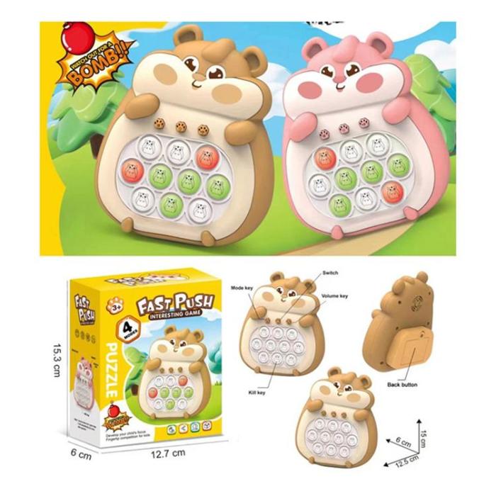 OEM - Bubble Pop Pusselspel Sensorisk Fidgetleksak för Barn (Ålder 3+)