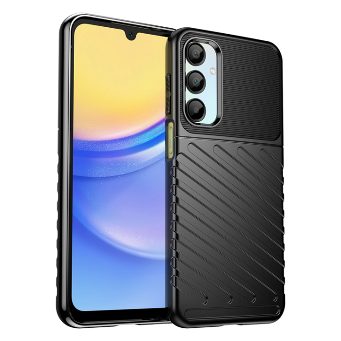 OEM - Galaxy A26 Mobilskal Thunder Armored - Svart