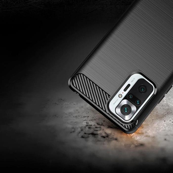 OEM - Forcell Xiaomi Redmi Note 11/11S Skal Carbon - Svart
