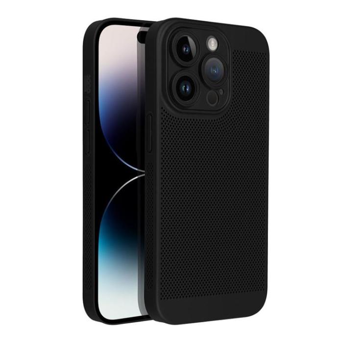 OEM - iPhone 16 Pro Max Mobilskal Breezy - Svart