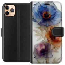 iSecrets - Plånboksfodral till Apple iPhone 11 Pro Max med Silkesblommor