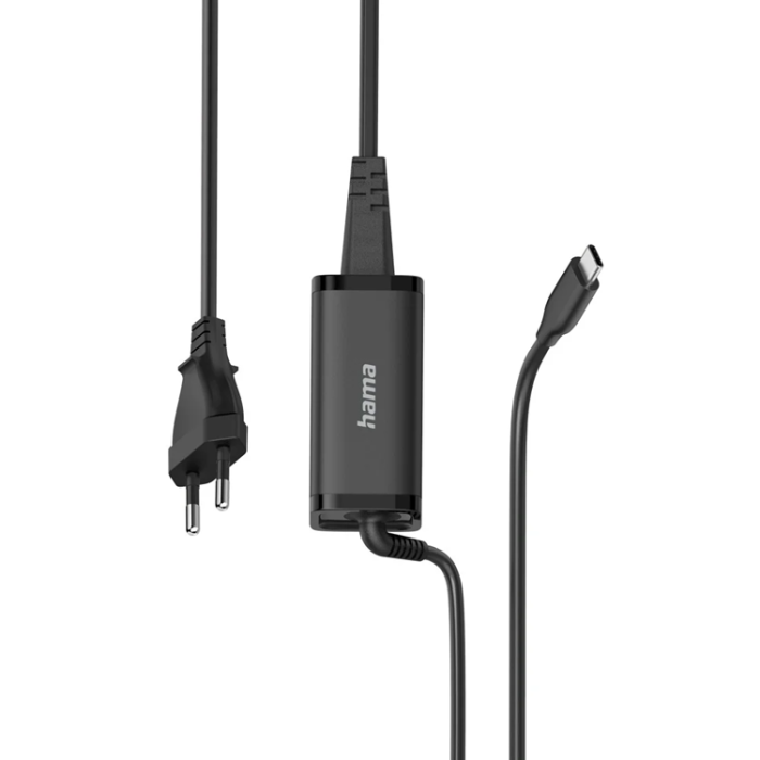 Hama - Hama Snabbladdare 45W USB-C Gan Notebook Power Supply