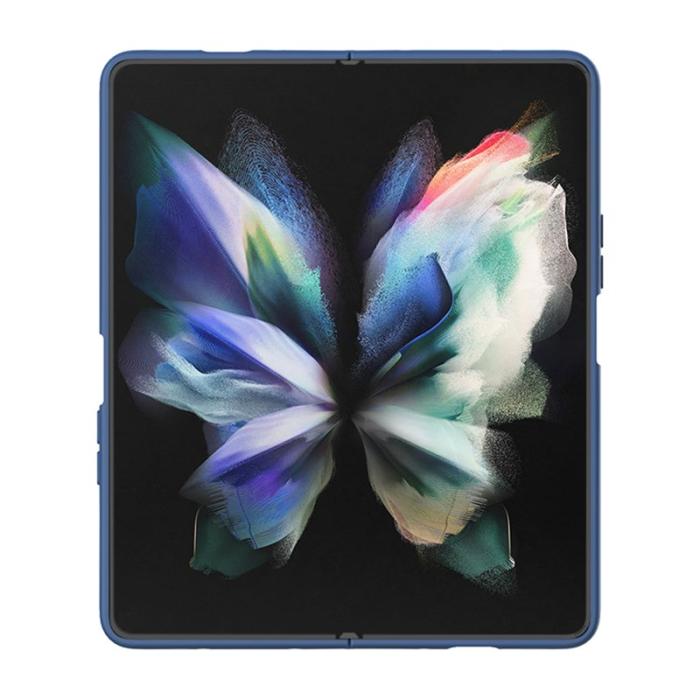 Nillkin - NILLKIN Mobilskal till Galaxy Z Fold4 5G Dual Layer Hybrid Blå