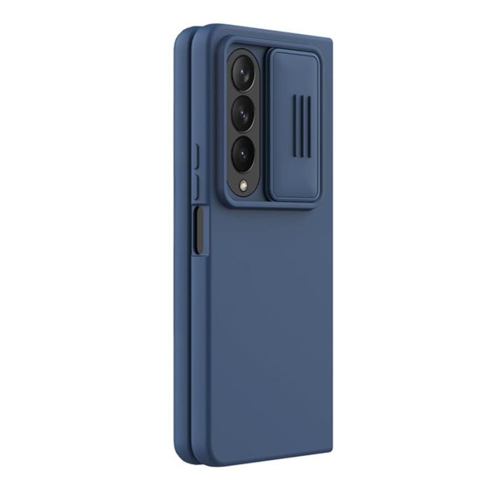 Nillkin - NILLKIN Mobilskal till Galaxy Z Fold4 5G Dual Layer Hybrid Blå