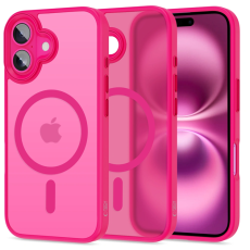 Tech-Protect - Tech-Protect iPhone 16 Mobilskal Magsafe Matte - Blazing Rosa