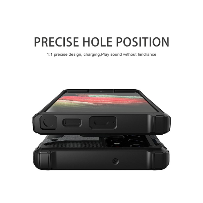 OEM - Galaxy S23 Ultra Mobilskal Tough Armor - Svart