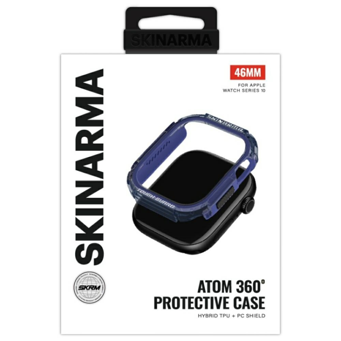 Skinarma - Skinarma Apple Watch 46mm Skal Atom - Marinblå