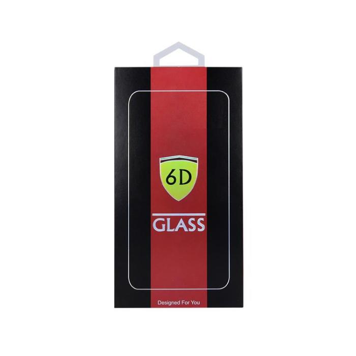OEM - iPhone 16 Pro Max Härdat Glas Skärmskydd 6D - Svart