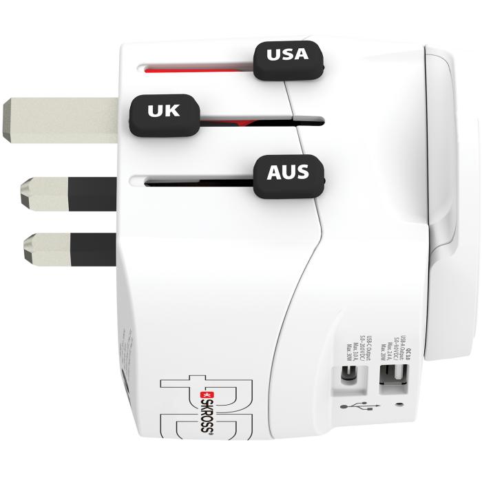 SKROSS - SKROSS PRO Light World AC30PD Reseadapter USB PD 30W