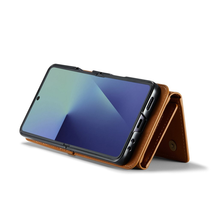 DG.MING - DG.MING Galaxy Z Flip 7 Mobilskal Detachable M2 - Brun