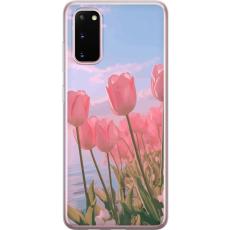 iSecrets - Mobilskal till Samsung Galaxy S20 med Rosa Tulpaner