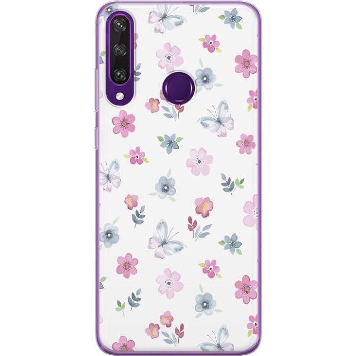 iSecrets - Mobilskal till Huawei Y6p med Blommor och fjärillar