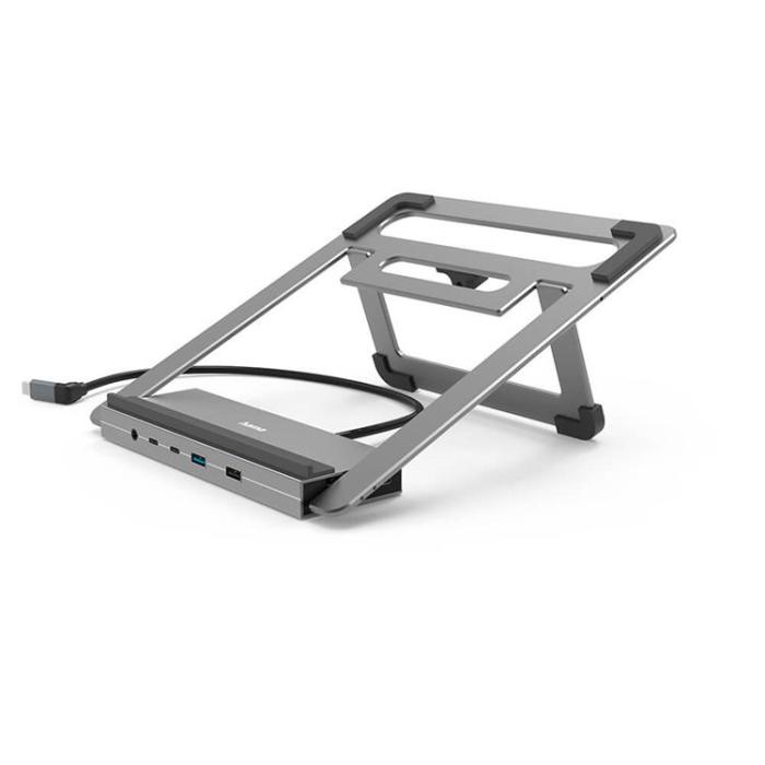 Hama - Hama USB-C Dockningsstation 12in1 - Svart