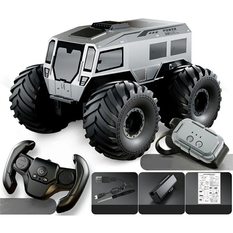 Fjärrkontroll för Crawler Bil Leksaksfordon Enkelt Batteri - Silver | 264 | AlltMobil