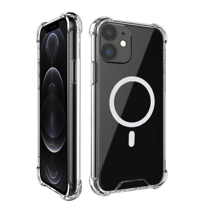 UTGATT1 - BOOM - ShockProof Magsafe Skal iPhone 11 - Clear