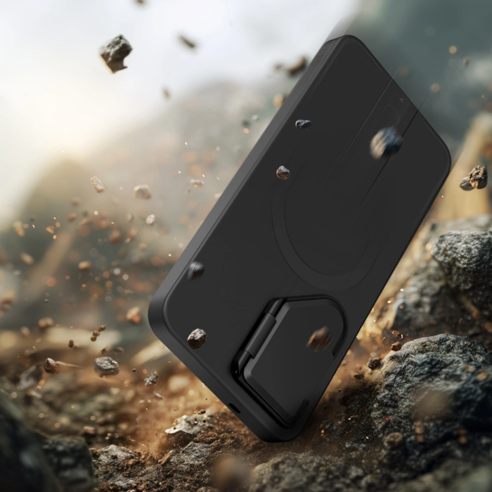 Tech-Protect - Tech-Protect Mobilskal För Galaxy S26 Magsafe Kevlar Aura - Svart/Orange