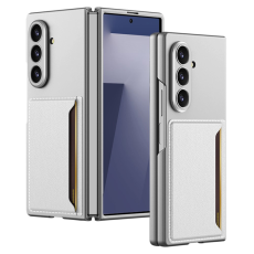GKK - GKK Galaxy Z Fold 7 5G Mobilskal Slim Korthållare - Silver