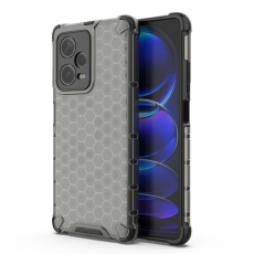 OEM - Xiaomi Redmi Note 12 Pro Plus Mobilskal Hybrid Honeycomb - Svart