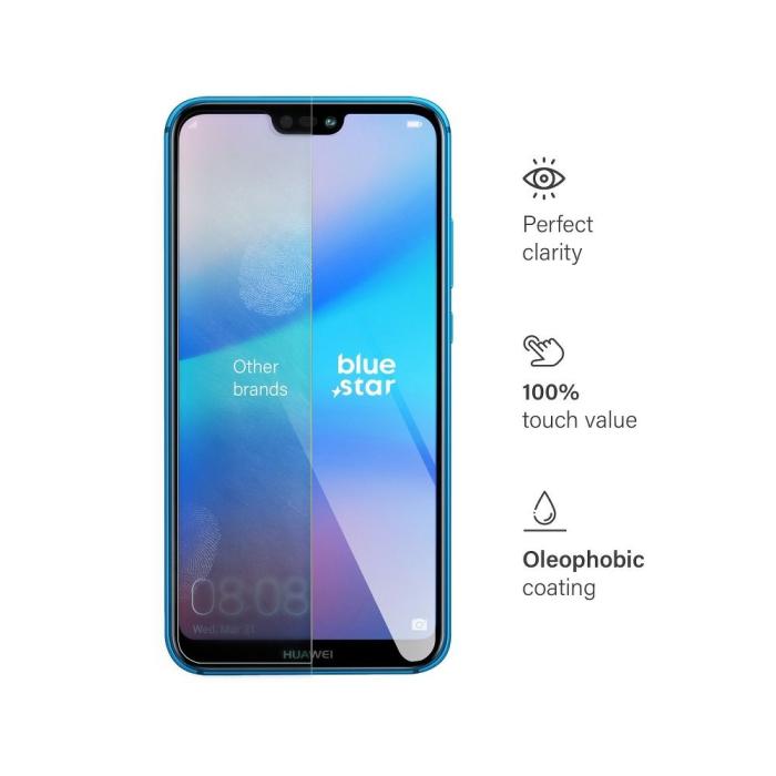 UTGATT1 - Blue Star Huawei P20 Lite/Nova 5i Skärmskydd av Härdat Glas
