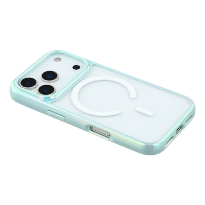 KIGC - KIGC iPhone 17 Pro Mobilskal Magsafe Dazzling Color - Grön