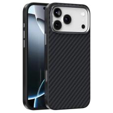 ABEEL - ABEEL iPhone 17 Pro Mobilskal MagSafe Carbon Fiber - Svart