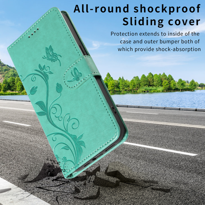 A-One Brand - OnePlus 15 5G Plånboksfodral Flower Pattern PU Läder