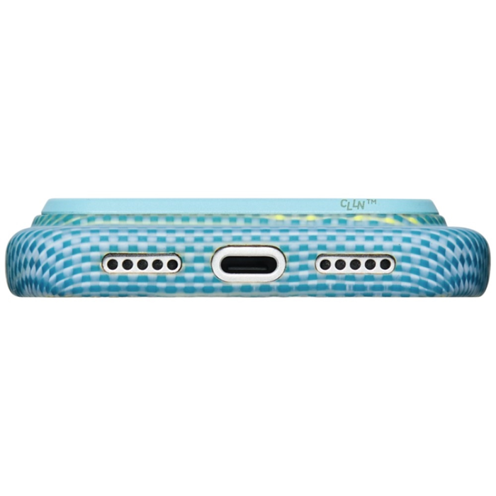 PITAKA - PITAKA Mobilskal För iPhone 18 Pro/17 Pro Magsafe Edge - Lucid Blå