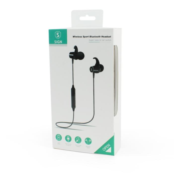 SiGN - SiGN Trådlöst Bluetooth Headset - Fukt/Vattentåliga