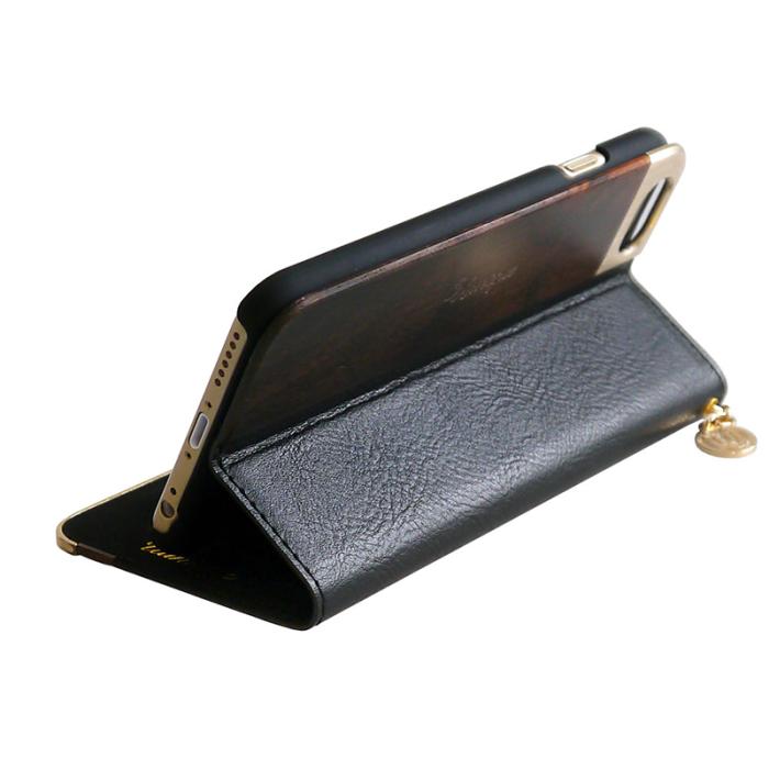 Uunique - Uunique Wooden Folio iPhone 6S Black