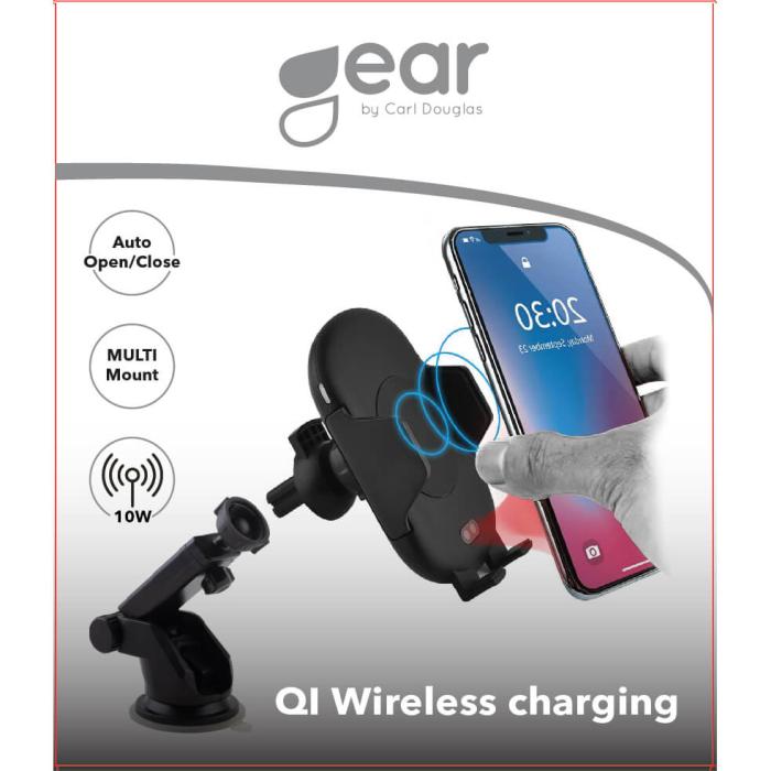 GEAR - GEAR QI Mobilhållare 10W IR Auto Sensor