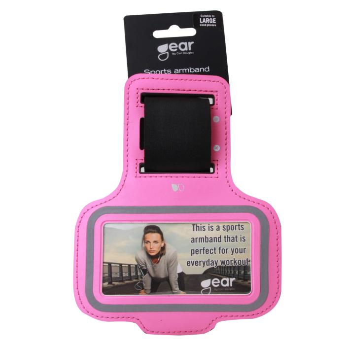 GEAR - GEAR Sportarmband Universal S/M Rosa