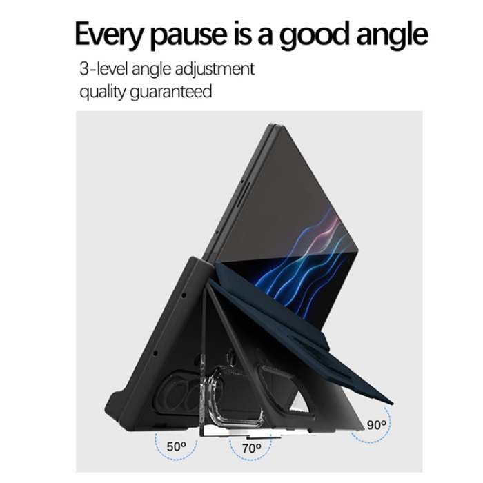 A-One Brand - Galaxy Z TriFold Mobilskal Korthållare Hard PC