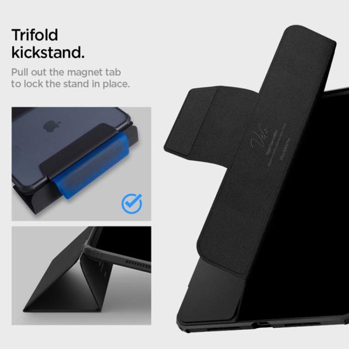 UTGATT - Spigen iPad Pro 11 (2024) Fodral Ultra Hybrid - Svart