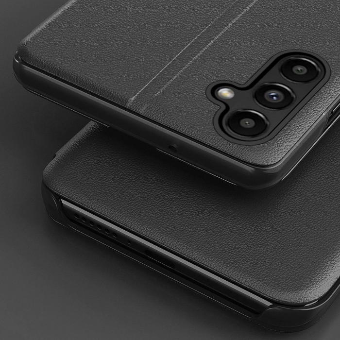 OEM - Eco Läder View Fodral Galaxy A14 5G - Svart