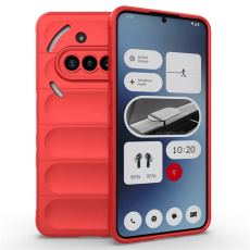 A-One Brand - Nothing Phone (3a) Mobilskal MagSafe Rugged TPU - Röd