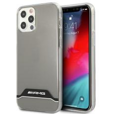Mercedes - AMG iPhone 12/12 Pro Mobilskal Electroplate - Svart/Vit