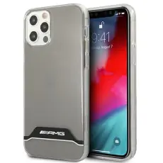 Mercedes - AMG Mobilskal till iPhone 12/12 Pro Electroplate - Svart/Vit