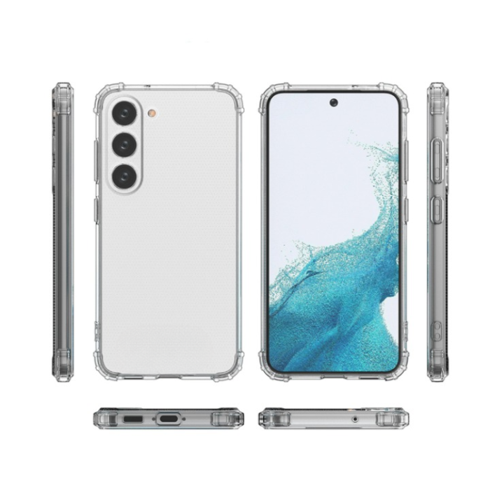 A-One Brand - Galaxy S23 Skal Anti-Shock TPU - Transparent