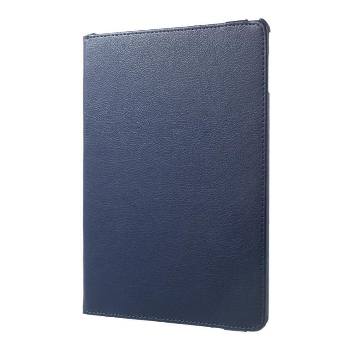 UTGATT1 - iPad 9.7 (2017/2018/Air/Air2) Fodral Litchi - Blå